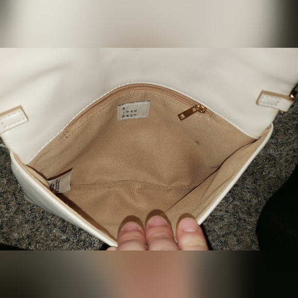 A New Day Faux Leather Snap Closure Envelope Clutch - Picture 6 of 10